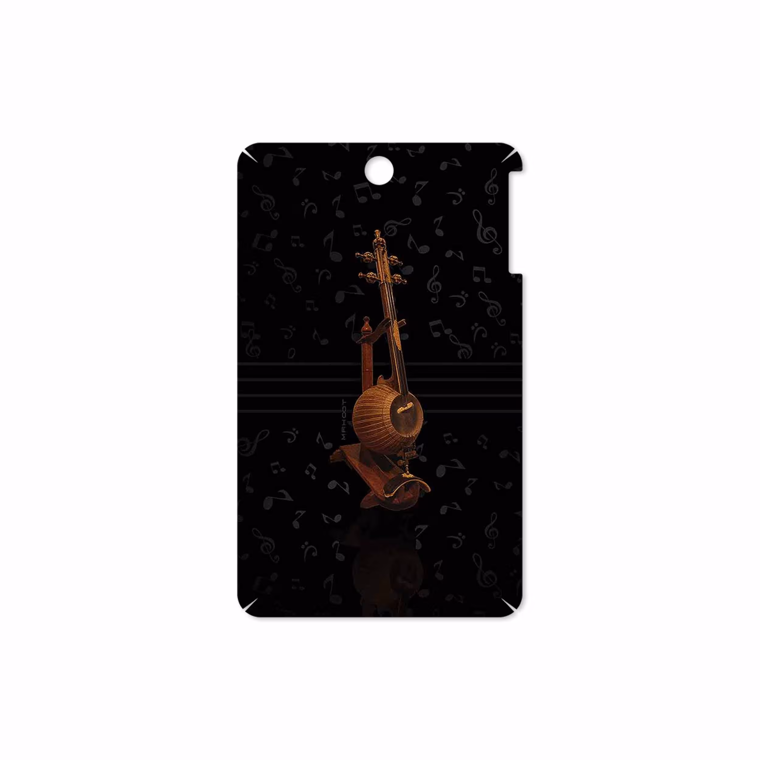 برچسب پوششی ماهوت مدل Persian Fiddle Instrument مناسب برای تبلت لنوو A7-50 A3500 2014