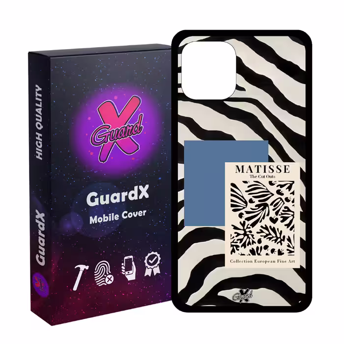 کاور گارد ایکس طرح Zebra مدل Glass10568 مناسب برای گوشی موبایل اپل iPhone 11 Pro