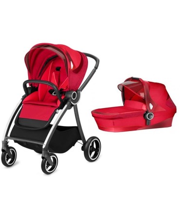 سرویس کالسکه و کریکات مدل Maris رنگ قرمز برند gb