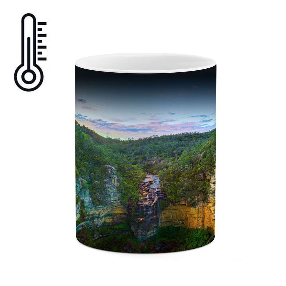 ماگ حرارتی طرح منظره زیبا  مدل mgph13530