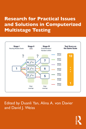 خرید و دانلود نسخه کامل کتاب Research for Practical Issues and Solutions in Computerized Multistage Testing