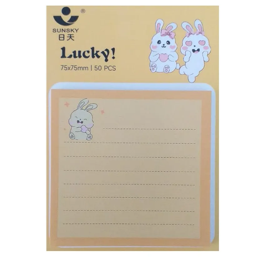 کاغذ یادداشت چسب دار مدل خرگوش کد 001