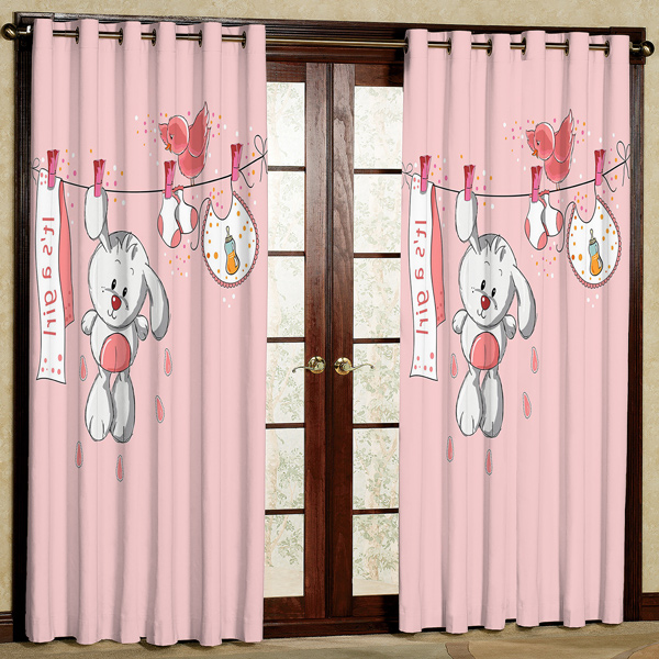 پرده مدل پانچی کد 5575 سایز 280x140  سانتی متر