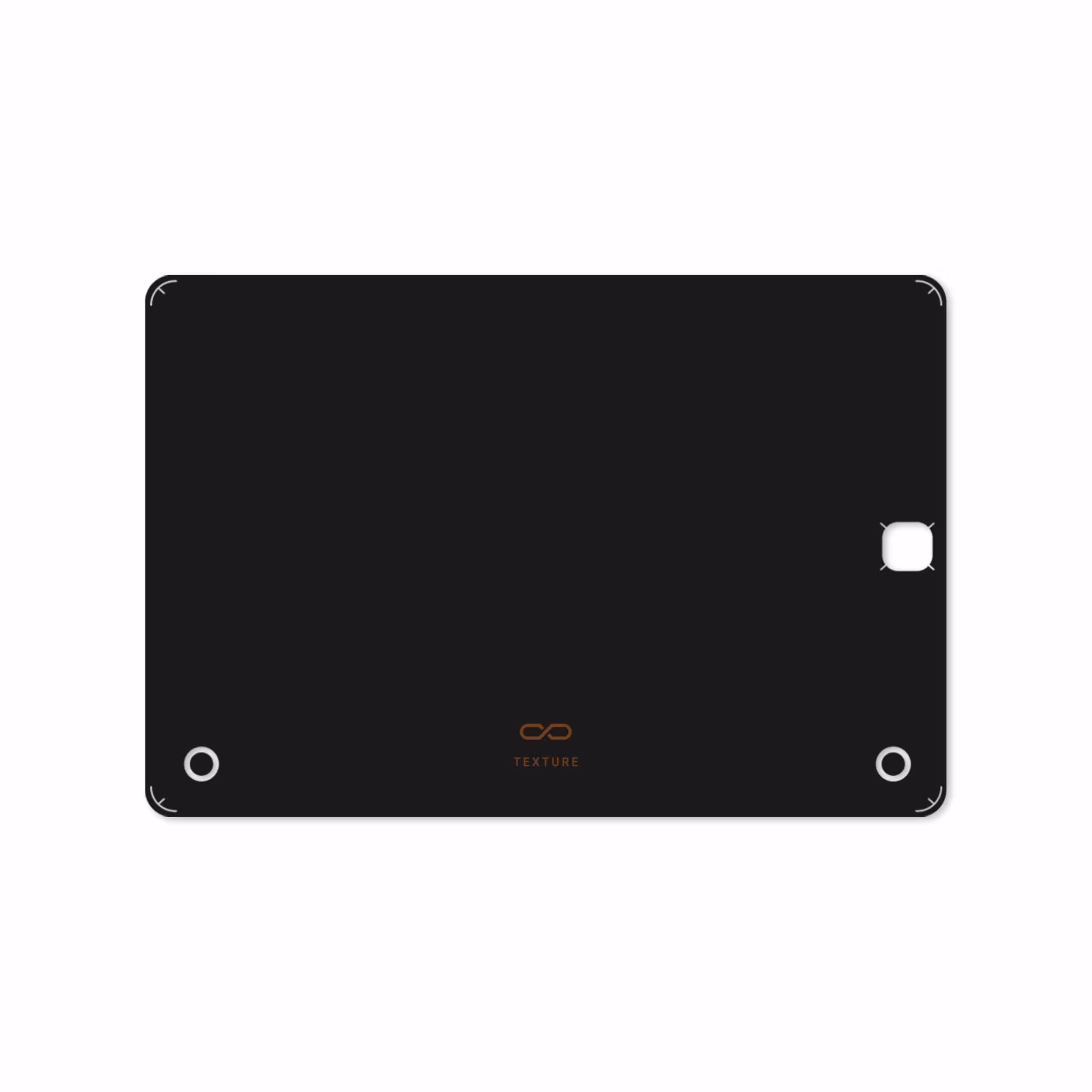 برچسب پوششی ماهوت مدل Matte-Black مناسب برای تبلت سامسونگ Galaxy Tab A 9.7 2015 T555