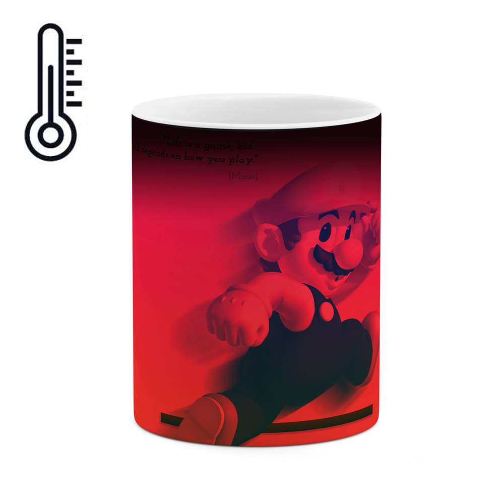 ماگ حرارتی طرح ماریو مدل mgph01201