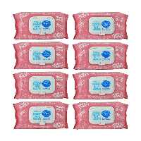 دستمال مرطوب دافی مدل Calendula مجموعه 8 عددی