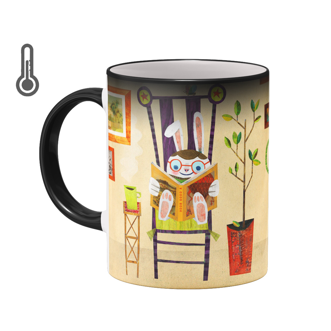 ماگ حرارتی بیگ ماگ مدل خرگوش کد1090