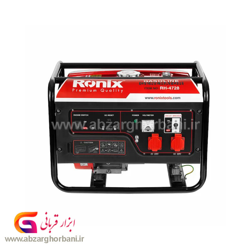 ژنراتور بنزینی 2800 وات رونیکس مدل RH-4728