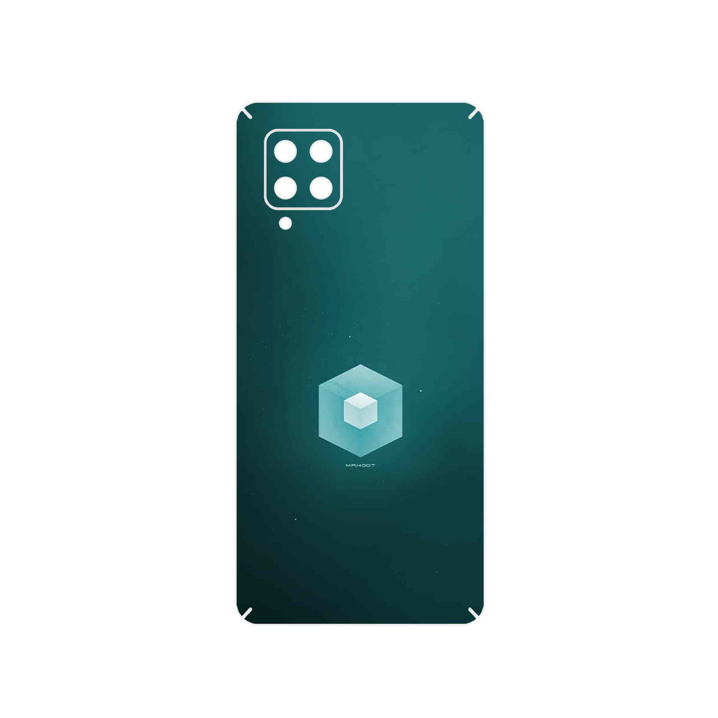 برچسب پوششی ماهوت مدل Minimal Cube icon مناسب برای گوشی موبایل سامسونگ Galaxy A42