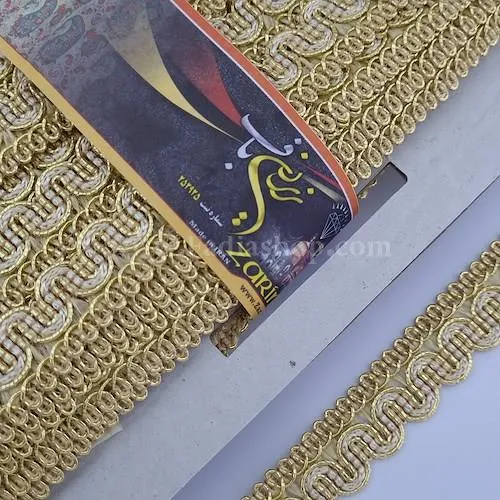 یراق نوار 2 طلایی کد 307