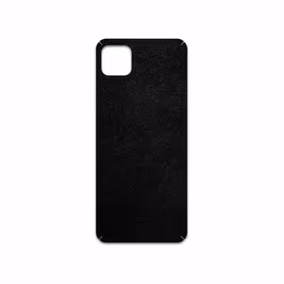 برچسب پوششی ماهوت مدل Black-Chamois-Leather مناسب برای گوشی موبایل سامسونگ Galaxy A22 5G