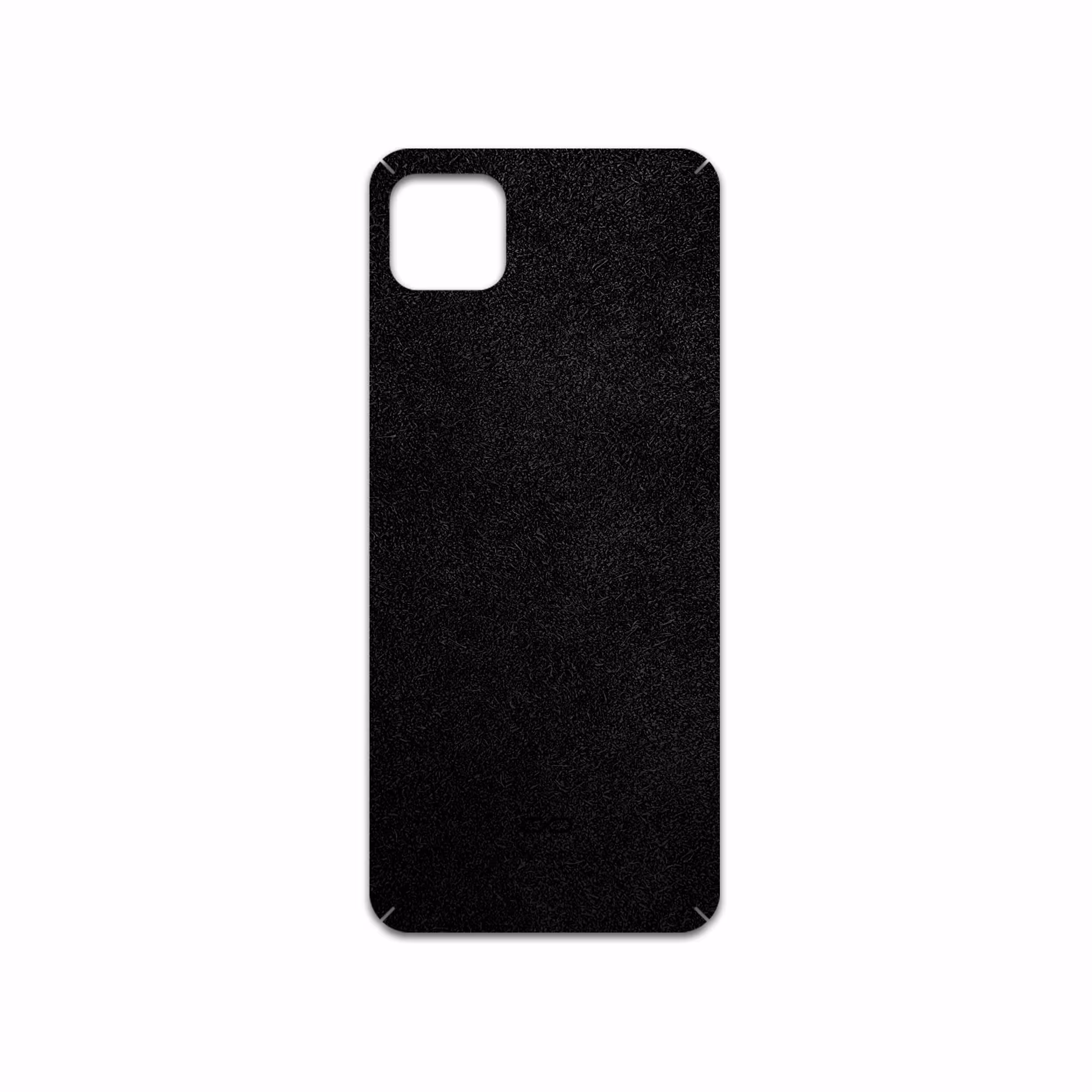 برچسب پوششی ماهوت مدل Black-Chamois-Leather مناسب برای گوشی موبایل سامسونگ Galaxy A22 5G