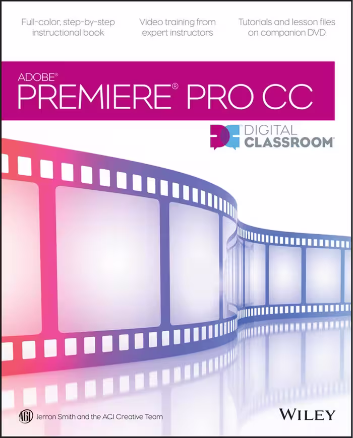 خرید و دانلود نسخه کامل کتاب Adobe Premiere Pro CC Digital Classroom