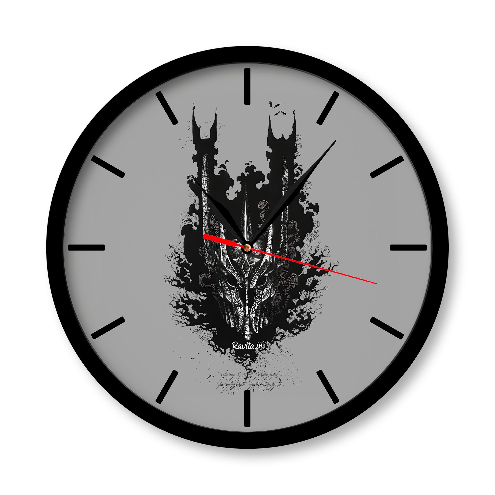 ساعت‌ دیواری راویتا طرح ارباب حلقه‌ها کد 3324