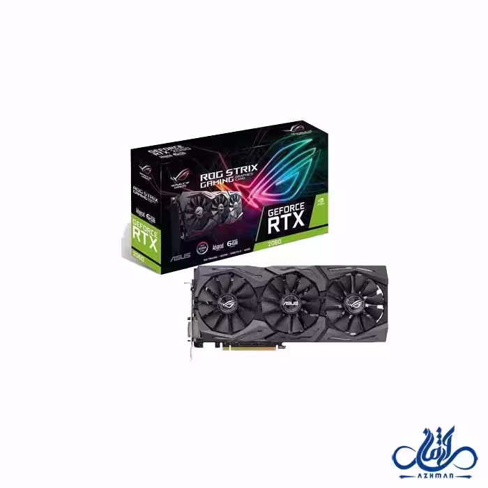 کارت گرافیک ایسوس ROG-STRIX-RTX2060-A6G-GAMING