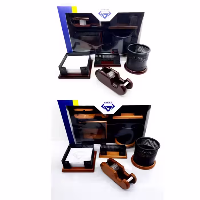 ست لوازم اداری رومیزی مدل S1200 مجموعه 4 عددی