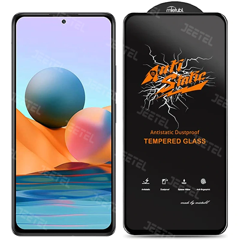 محافظ صفحه نمایش گوشی Xiaomi Redmi Note 10 Pro آنتی استاتیک اورجینال (Mietubl)