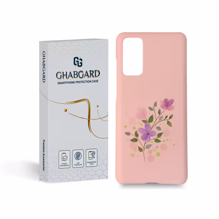 کاور قاب گارد مدل گل مناسب برای گوشی موبایل سامسونگ Galaxy s20 fe