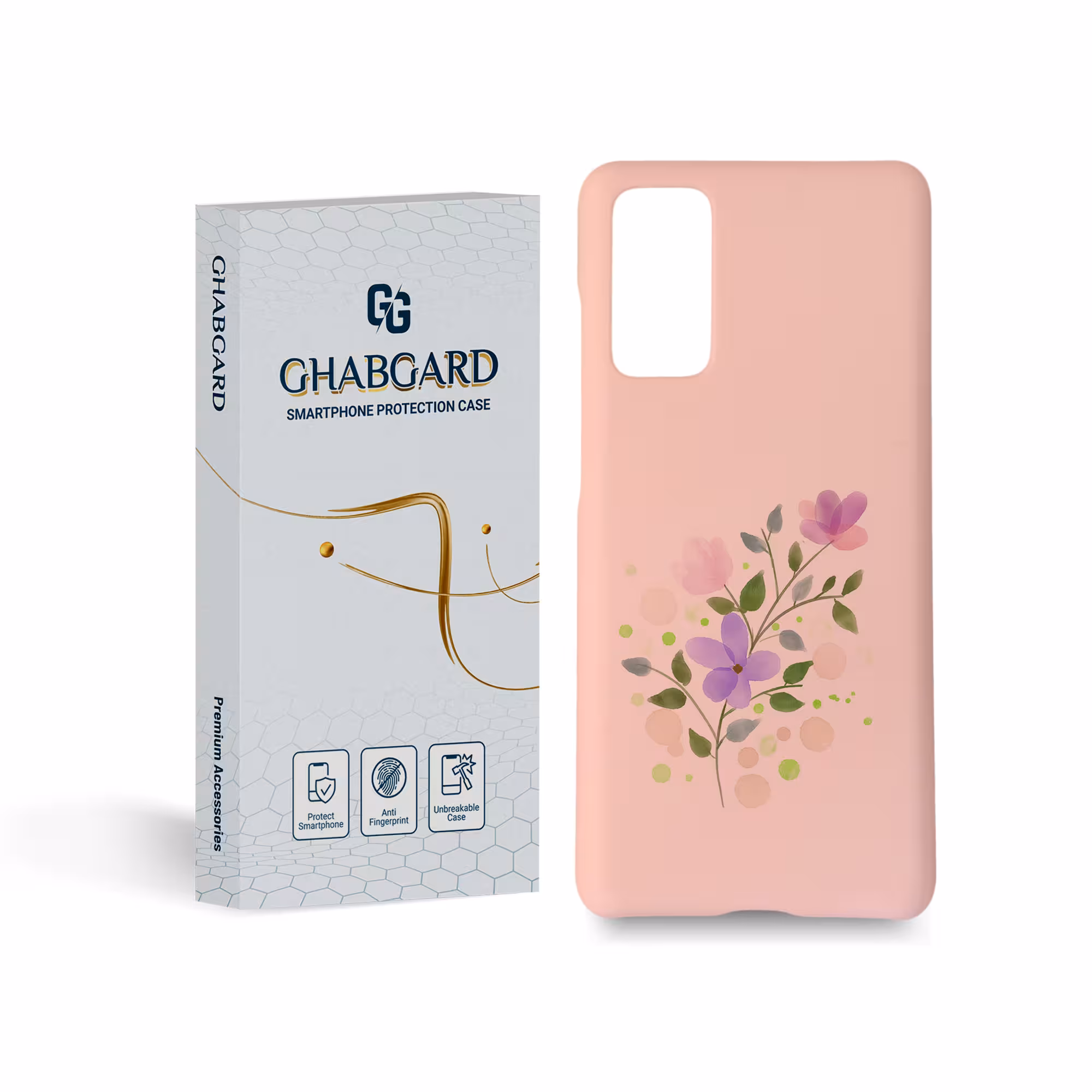 کاور قاب گارد مدل گل مناسب برای گوشی موبایل سامسونگ Galaxy s20 fe