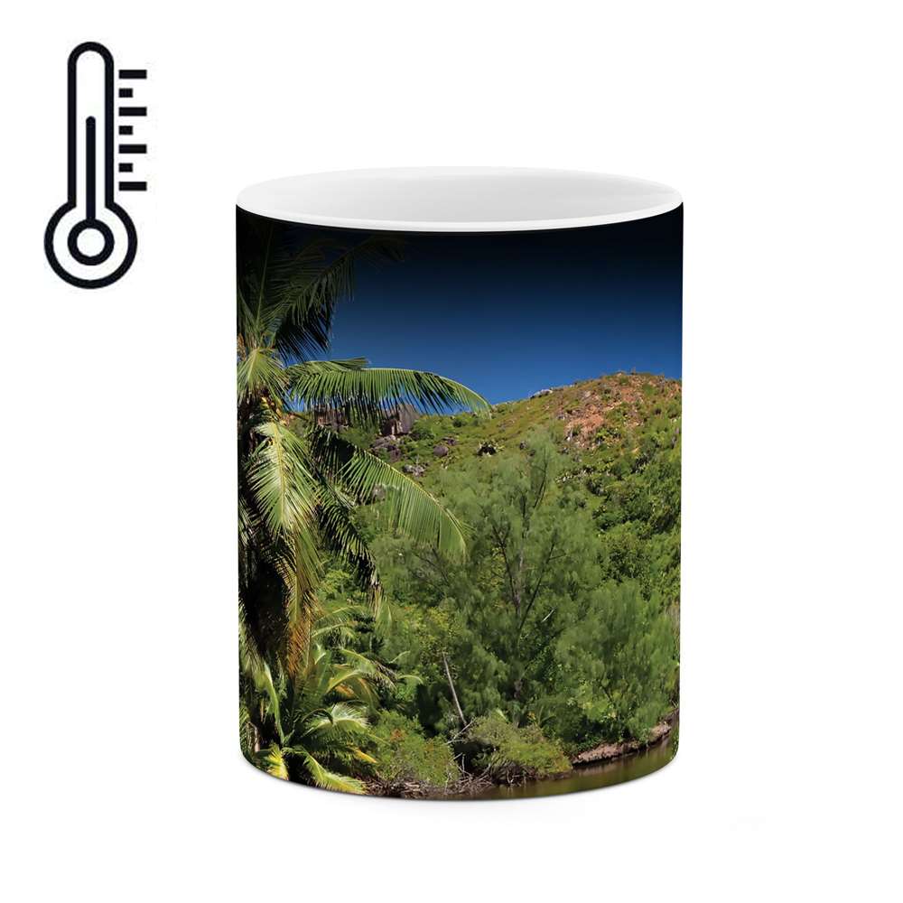 ماگ حرارتی طرح ساحل مدل mgh02784