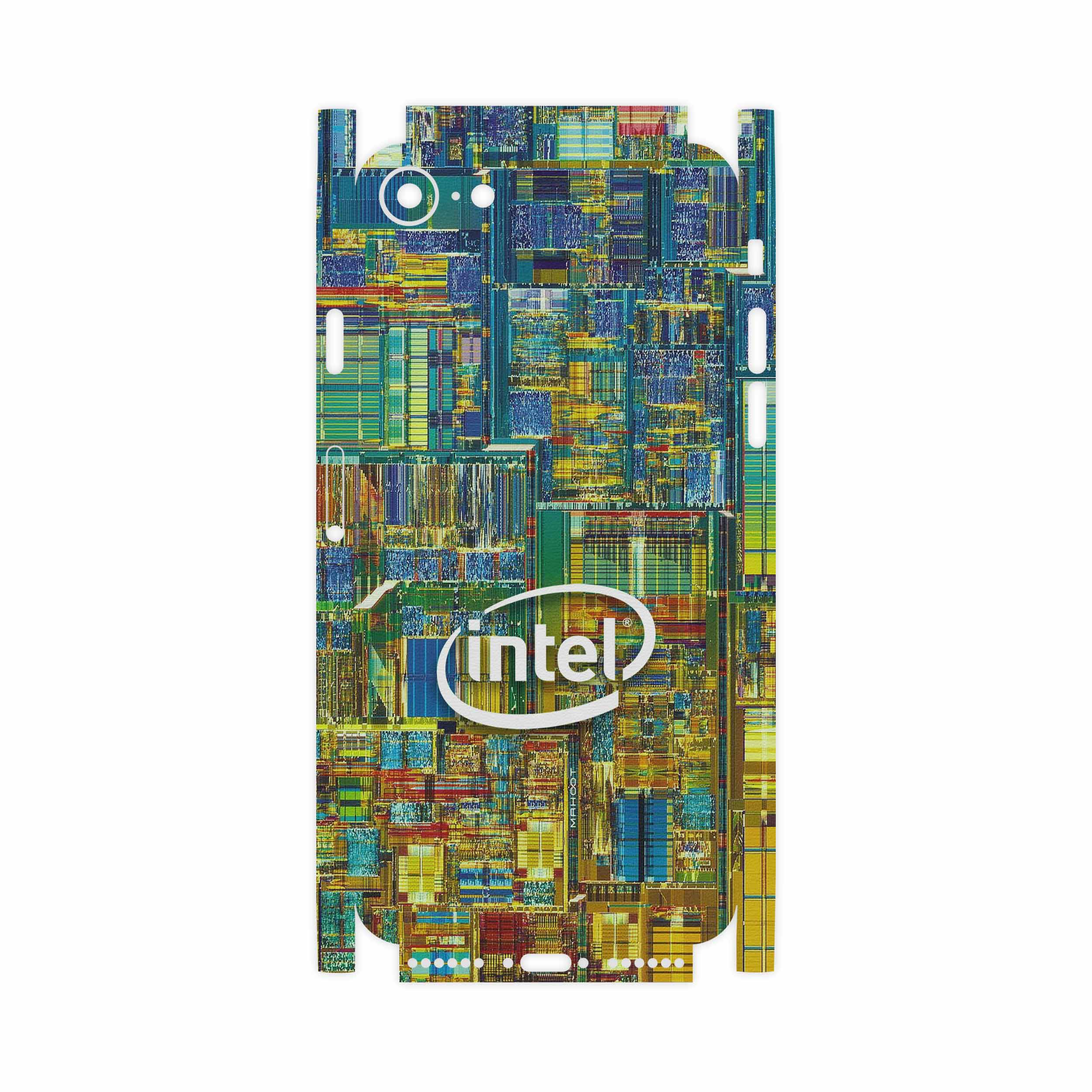 برچسب پوششی ماهوت مدل Intel Brand-FullSkin مناسب برای گوشی موبایل اپل iPhone 7