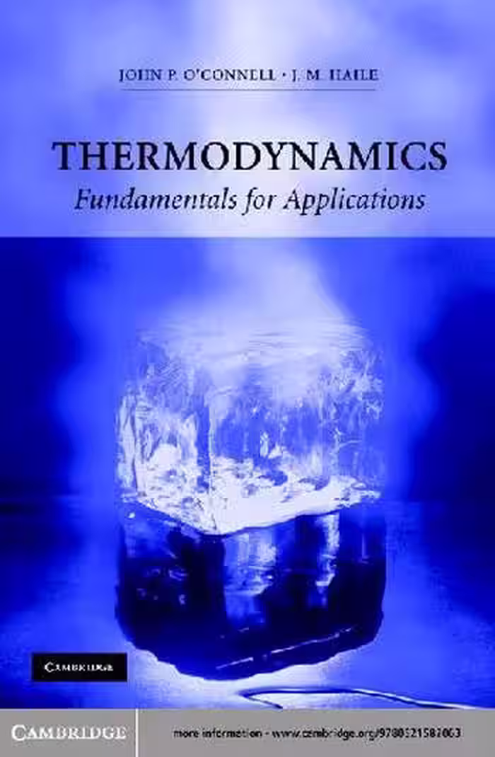 󾕇 دانلود کتاب O'Connell J. P., Thermodynamics Fundamentals for Applications, 2010 - دانلود کتاب های دانشگاهی