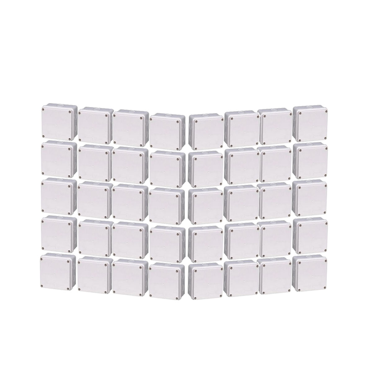 جعبه تقسیم برق مدل 10×10 بسته 40 عددی