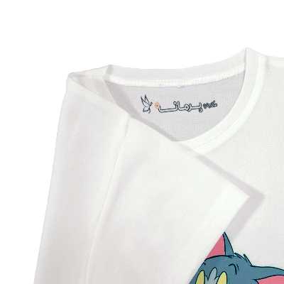 تی شرت بچگانه پرمانه طرح tom and jerry کد pmt.2967