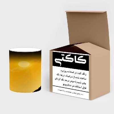 ماگ حرارتی کاکتی طرح فانتزی مدل mgh20904