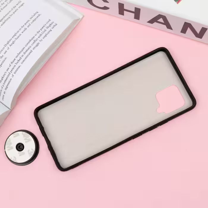 کاور طرح هاوایی کد 462 مناسب برای گوشی موبایل سامسونگ Galaxy A42 به همراه پاپ سوکت