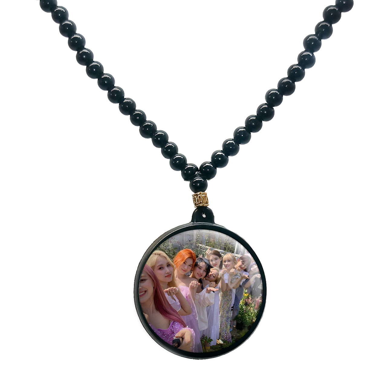 گردنبند پرمانه طرح تو ایس کد pmd.19603 مدل دو طرفه