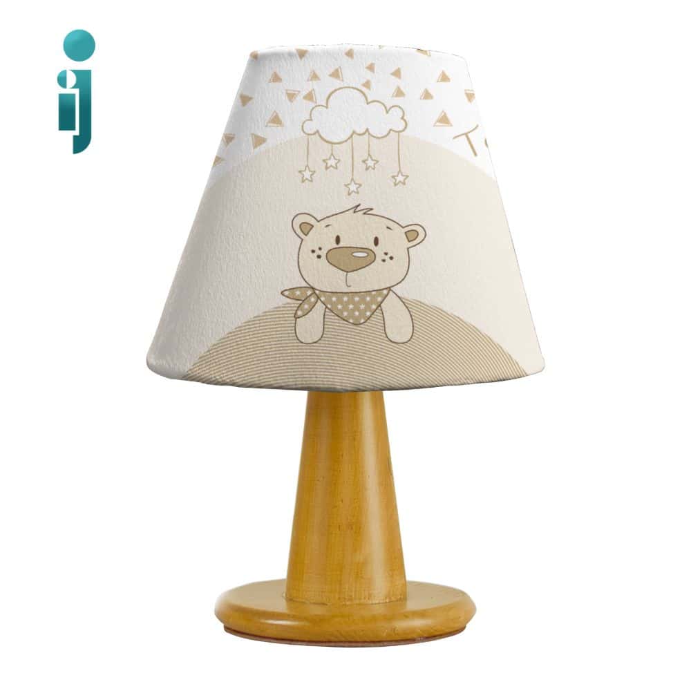 ‫آباژور مخروطی رزبرن مدل‬ ‫TEDDY BEAR‬