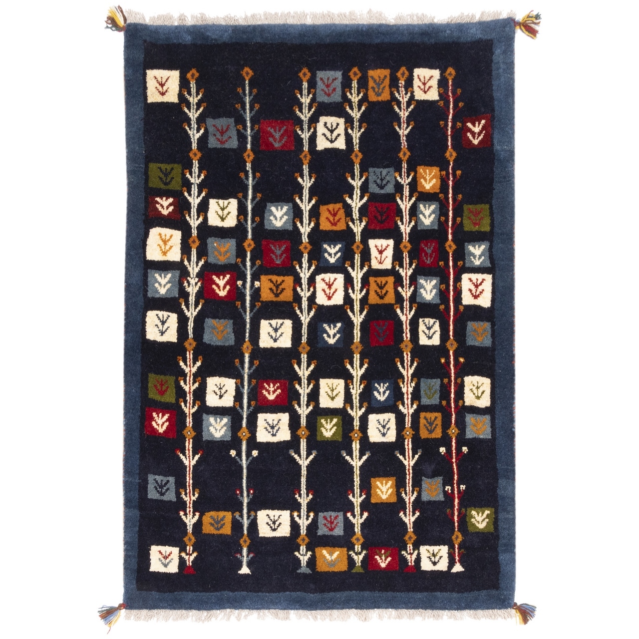 گبه دستباف ذرع و نیم سی پرشیا کد 122381