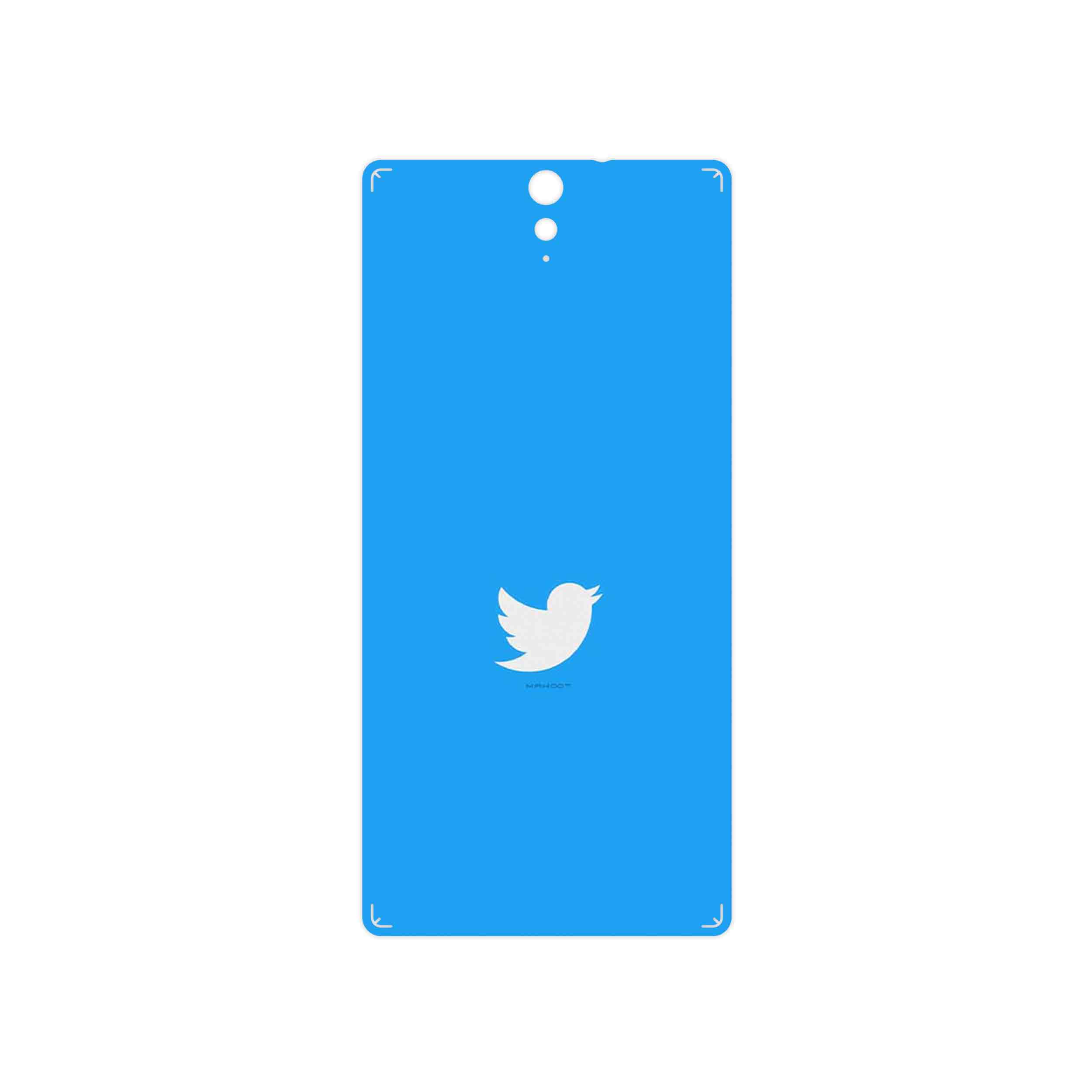 برچسب پوششی ماهوت مدل Tweeter مناسب برای گوشی موبایل سونی Xperia C5