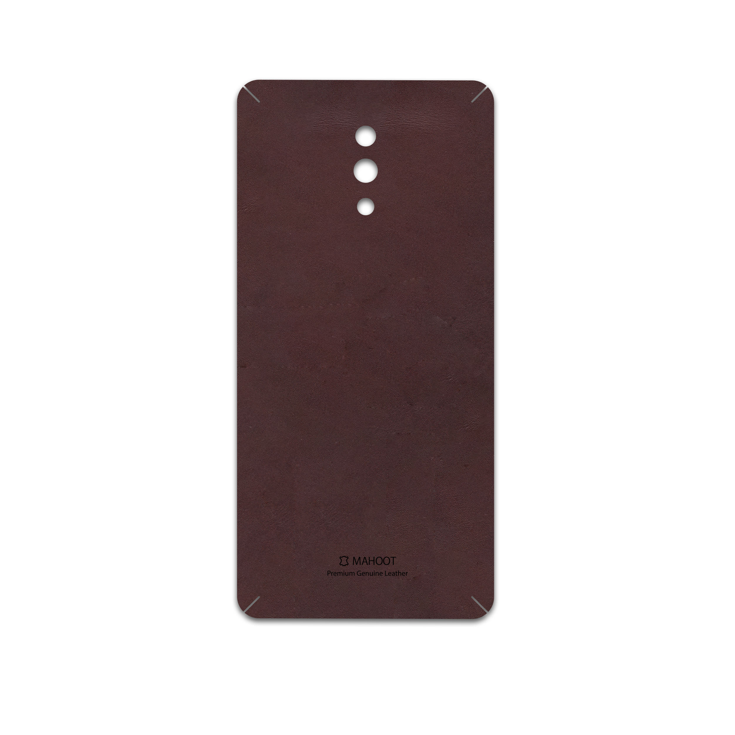 برچسب پوششی ماهوت مدل Matte-Dark-Leather مناسب برای گوشی موبایل اپو Reno