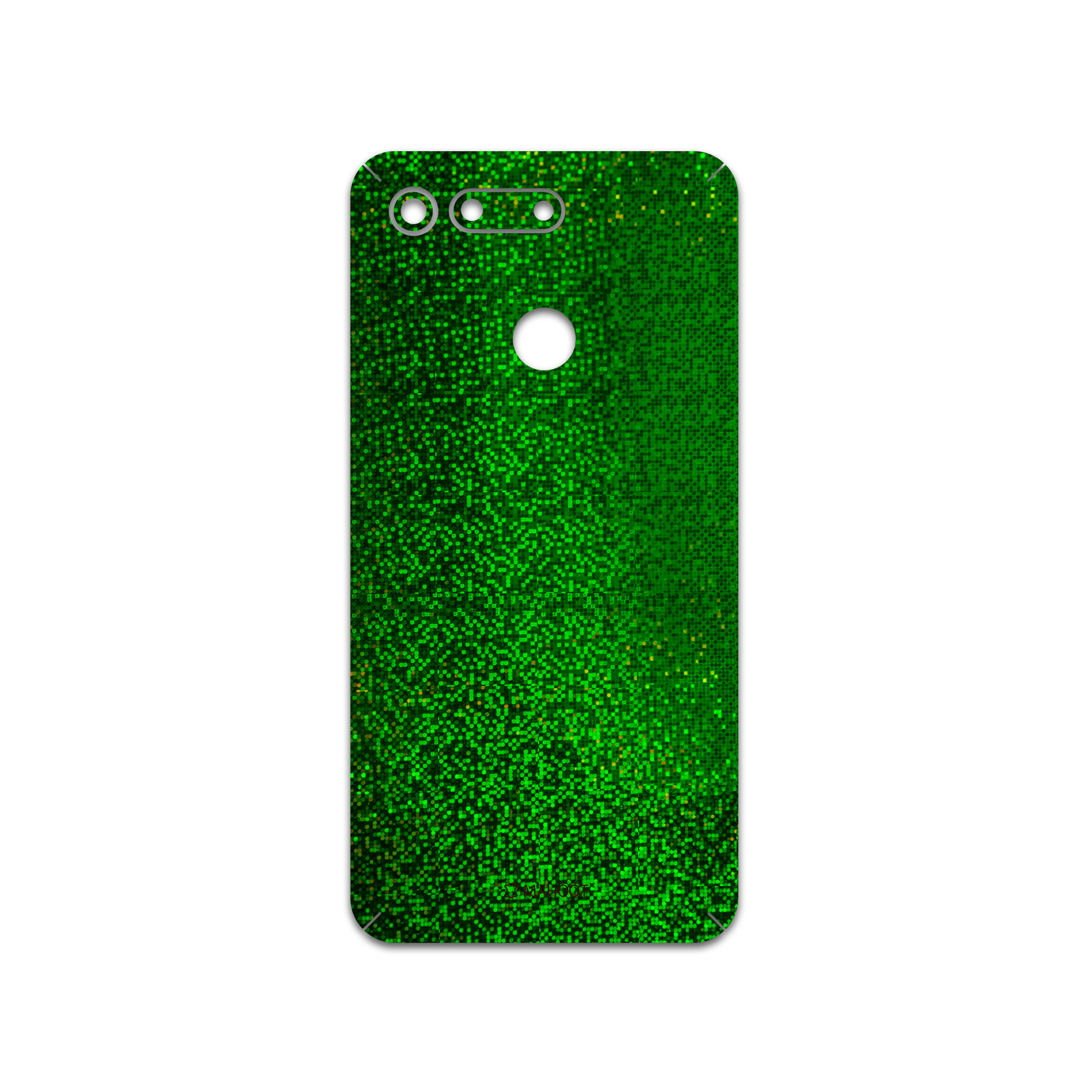 برچسب پوششی ماهوت مدل Green-Holographic مناسب برای گوشی موبایل آنر View 20