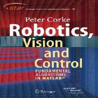 خرید و دانلود نسخه کامل کتاب Robotics, Vision and Control: Fundamental Algorithms in MATLAB®