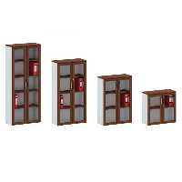 کتابخانه FLC01-195*80*35-P ساجیران