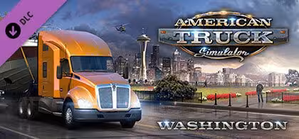 بازی کامپیوتر American Truck Simulator Washington