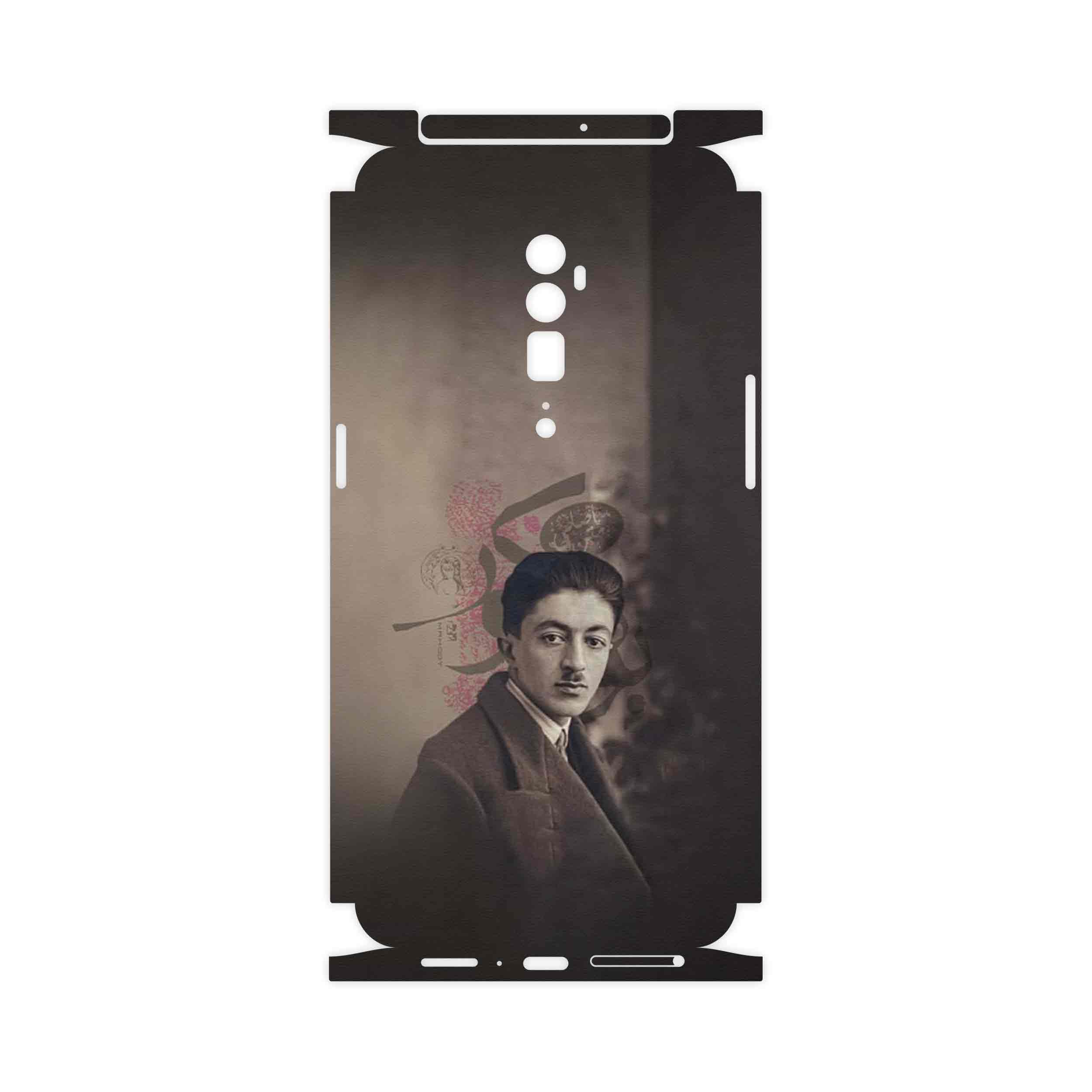 برچسب پوششی ماهوت مدل Sadegh Hedayat-FullSkin مناسب برای گوشی موبایل اپو RENO 10X