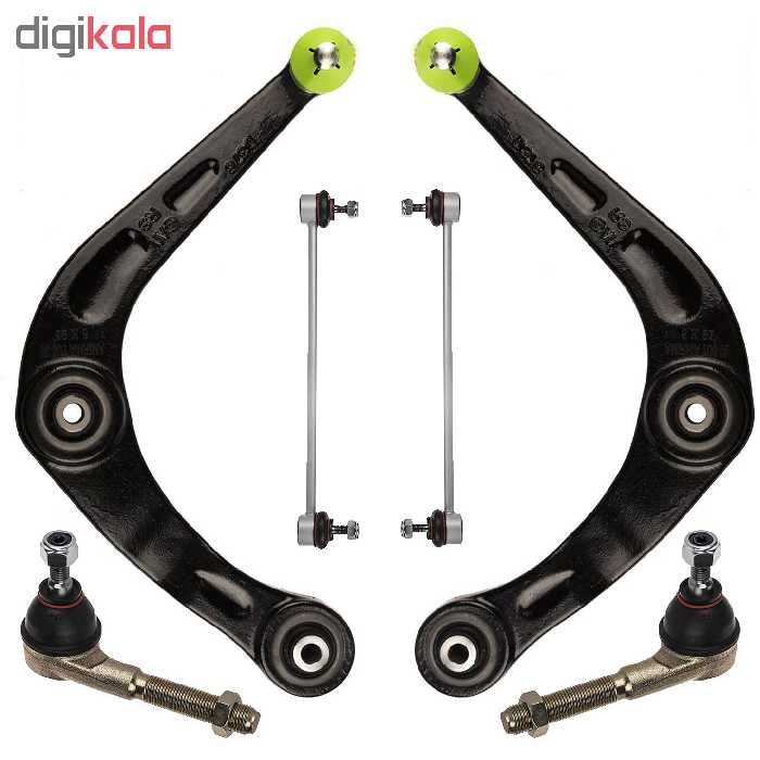 مجموعه جلوبندی امیرنیا مدل AN323 مناسب برای پژو 206 و 207