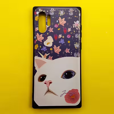 کاور مدل گربه کد 03 مناسب برای گوشی موبایل سامسونگ Galaxy Note 10 Plus