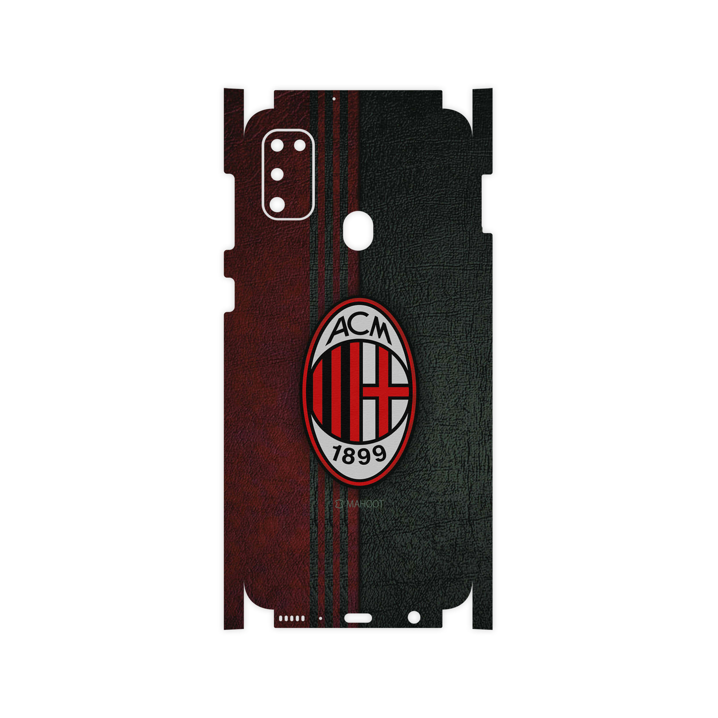 برچسب پوششی ماهوت مدل AC-Milan-FC-FullSkin مناسب برای گوشی موبایل سامسونگ Galaxy M30s