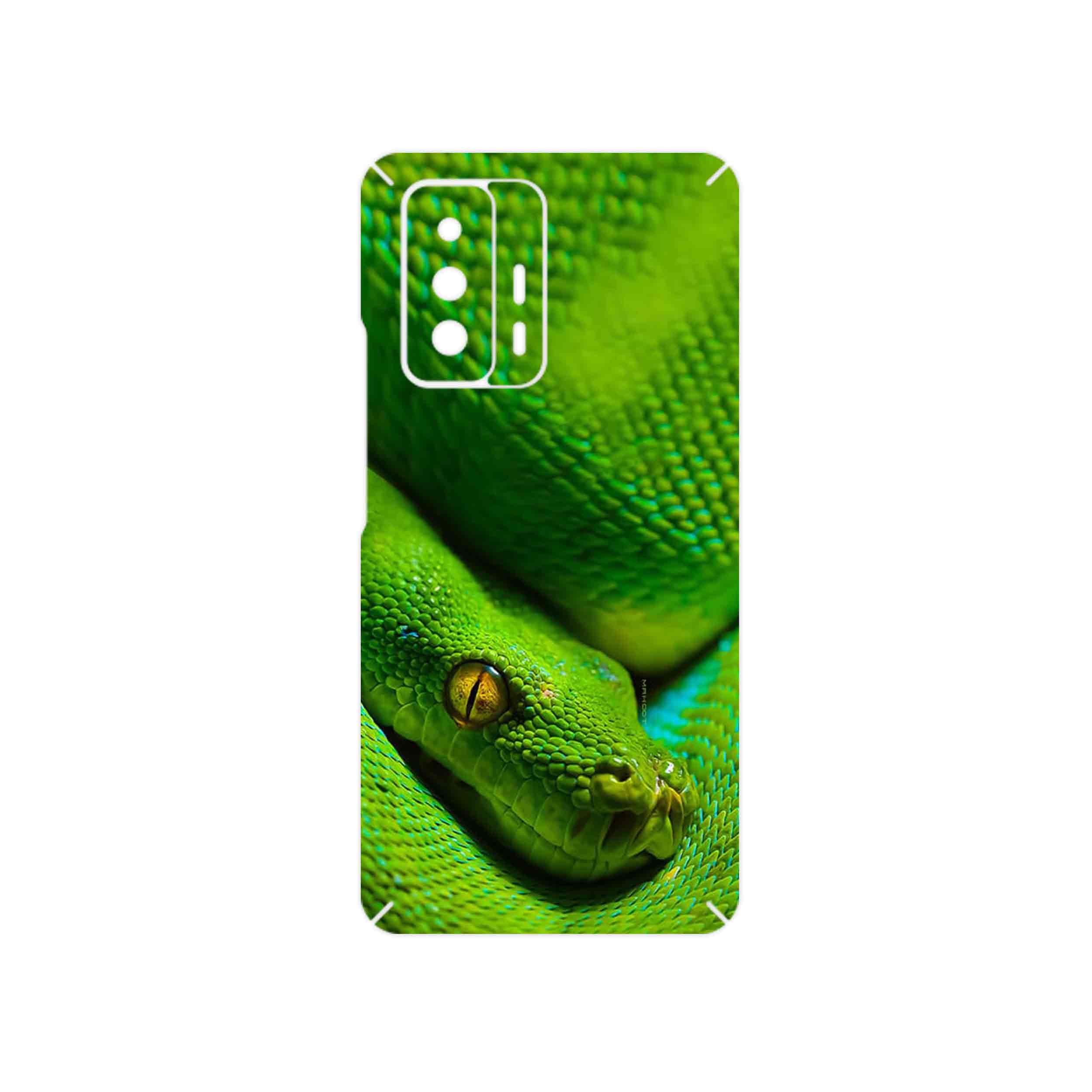 برچسب پوششی ماهوت مدل Snake مناسب برای گوشی موبایل شیائومی 11T 5G