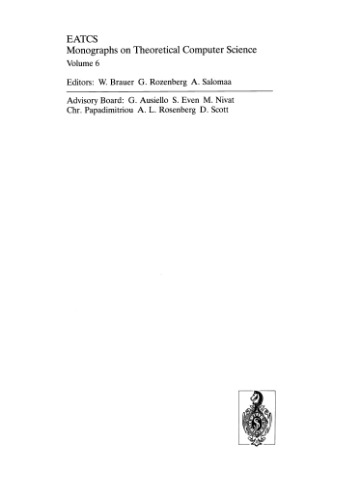 خرید و دانلود نسخه کامل کتاب Fundamentals of Algebraic Specification 1: Equations and Initial Semantics