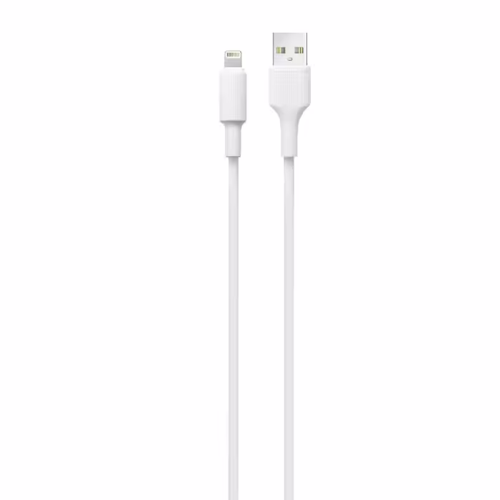 کابل تبدیل USB به لایتنینگ دبلیو یو دبلیو مدل x128 طول 1 متر