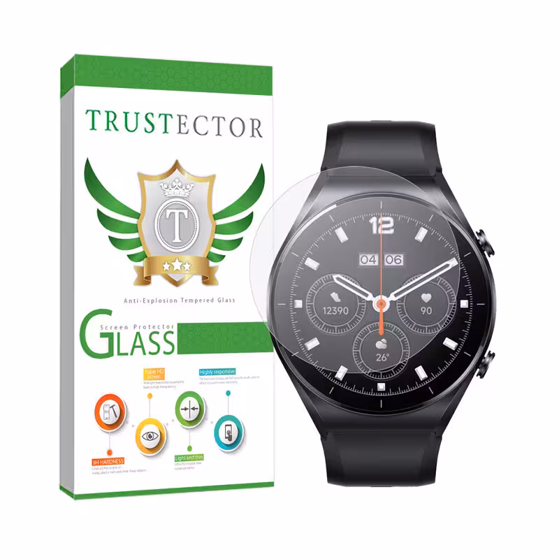محافظ صفحه نمایش تراستکتور مدل WATCHSAFT مناسب برای ساعت هوشمند شیائومی Watch S1 GL | کالا برتری