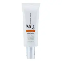 کرم ضد آفتاب رنگی ام کیو SPF50 مدل LIGHT BEIGE مناسب پوست های چرب حجم 55 میلی لیتر