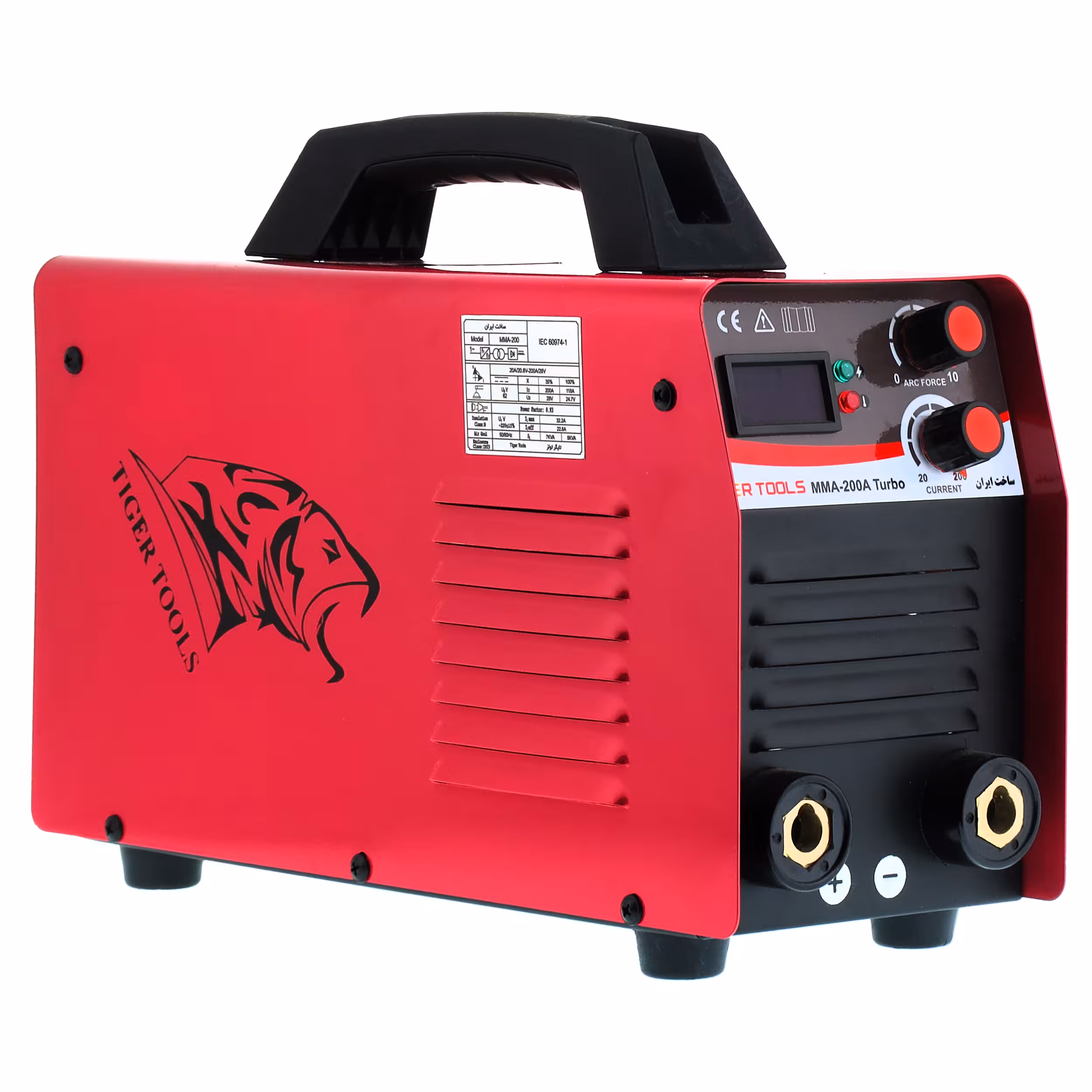 دستگاه جوش 200 آمپر تایگر تولز مدل 200TURBO