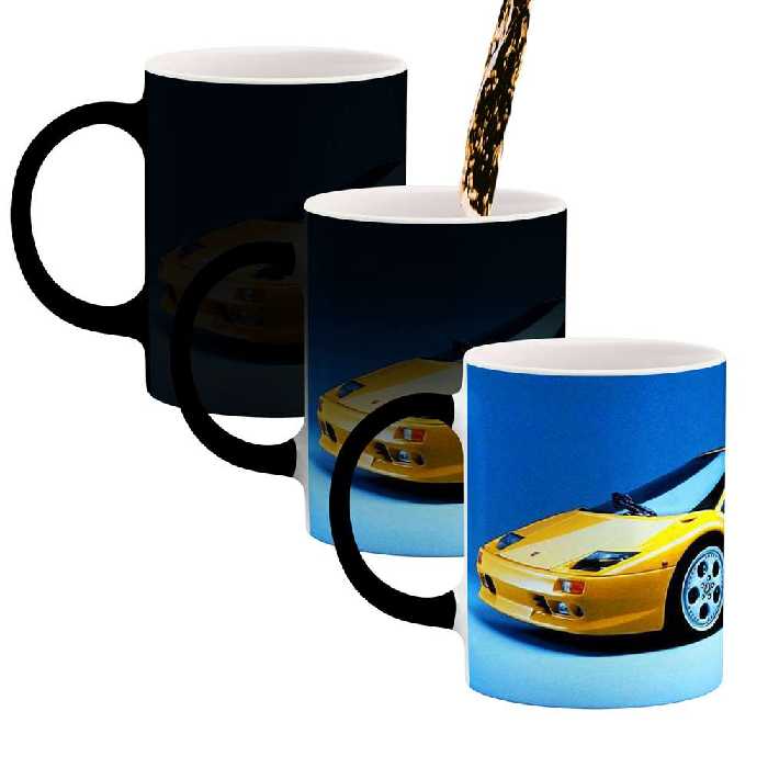 ماگ حرارتی طرح ماشین Lamborghini diablo مدل mgph15641